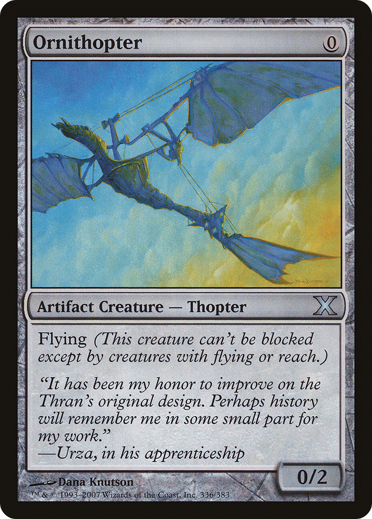 Ornithopter |  Foil (336) [Tenth Edition]