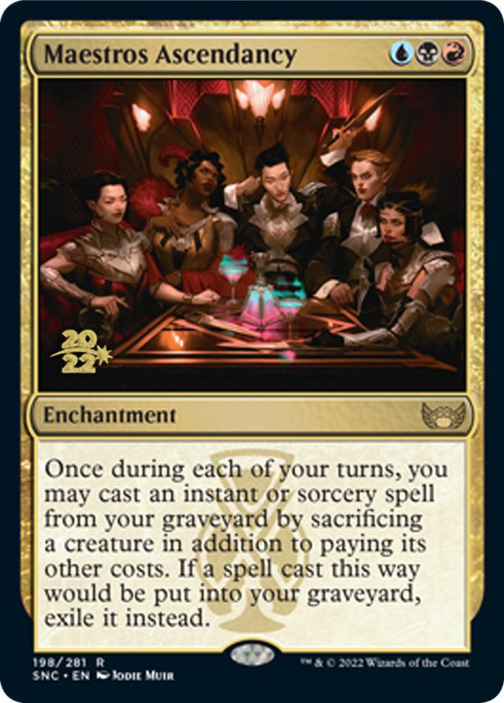 Maestros Ascendancy 198s/161 (Prerelease Cards)  - Foil
