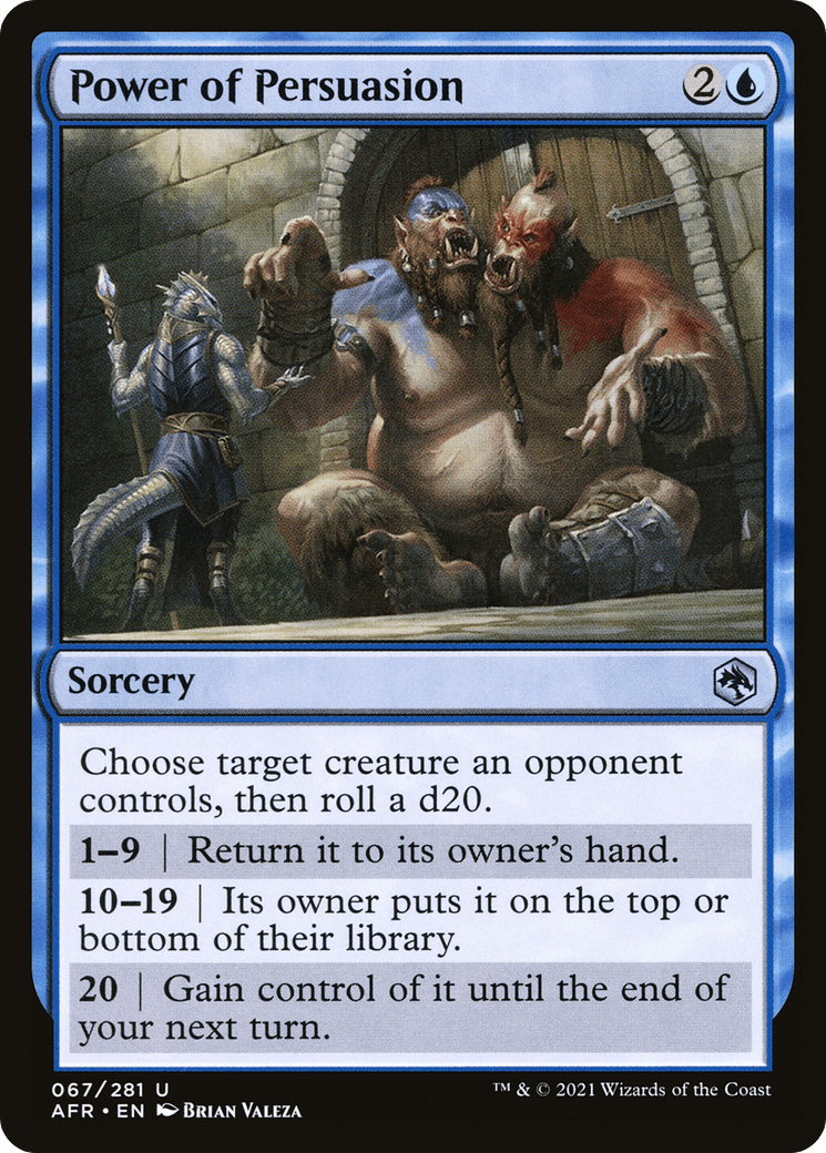 Power of Persuasion [Dungeons & Dragons: Adventures in the Forgotten Realms] Foil