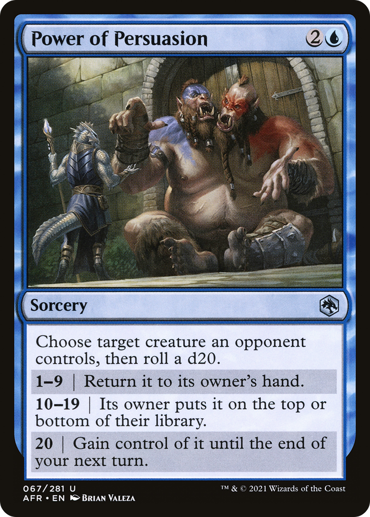Power of Persuasion [Dungeons & Dragons: Adventures in the Forgotten Realms] Foil
