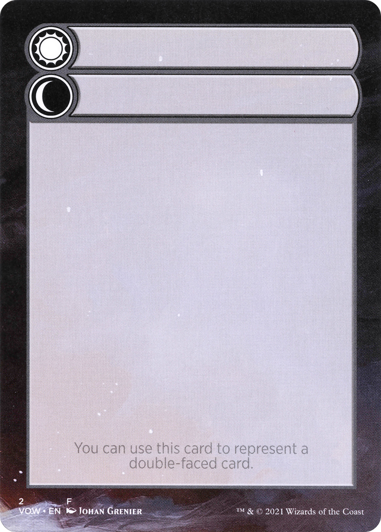 Double-Faced Substitute Card (SVOW-002) - Innistrad: Crimson Vow Substitute Cards (Borderless)