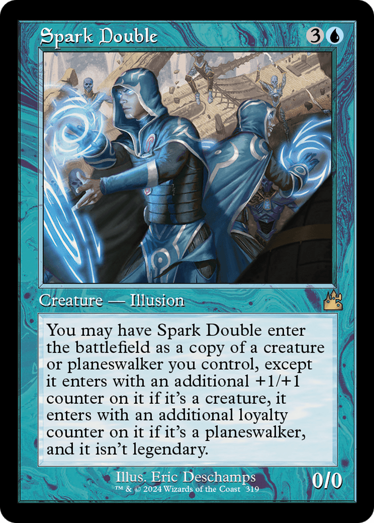 Spark Double (Retro Frame) [Ravnica Remastered] Foil