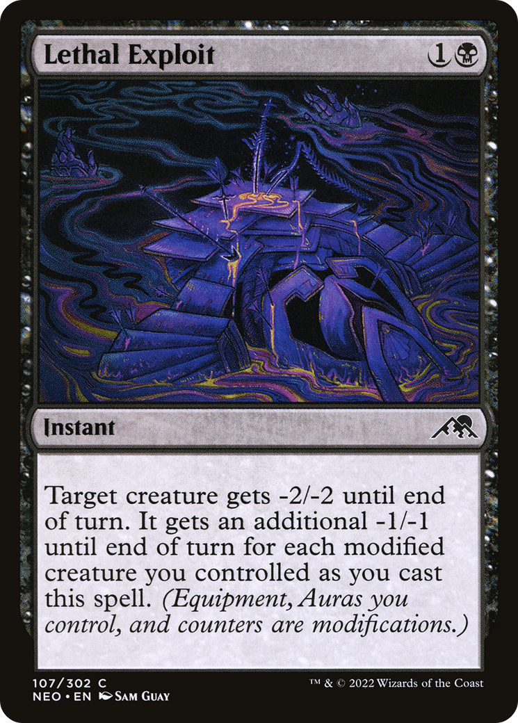 Lethal Exploit [Kamigawa: Neon Dynasty] Foil