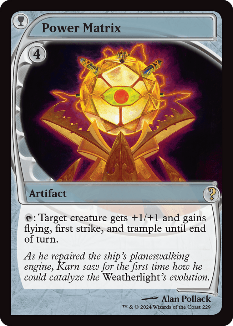 Power Matrix (Future Sight) [Mystery Booster 2] Foil
