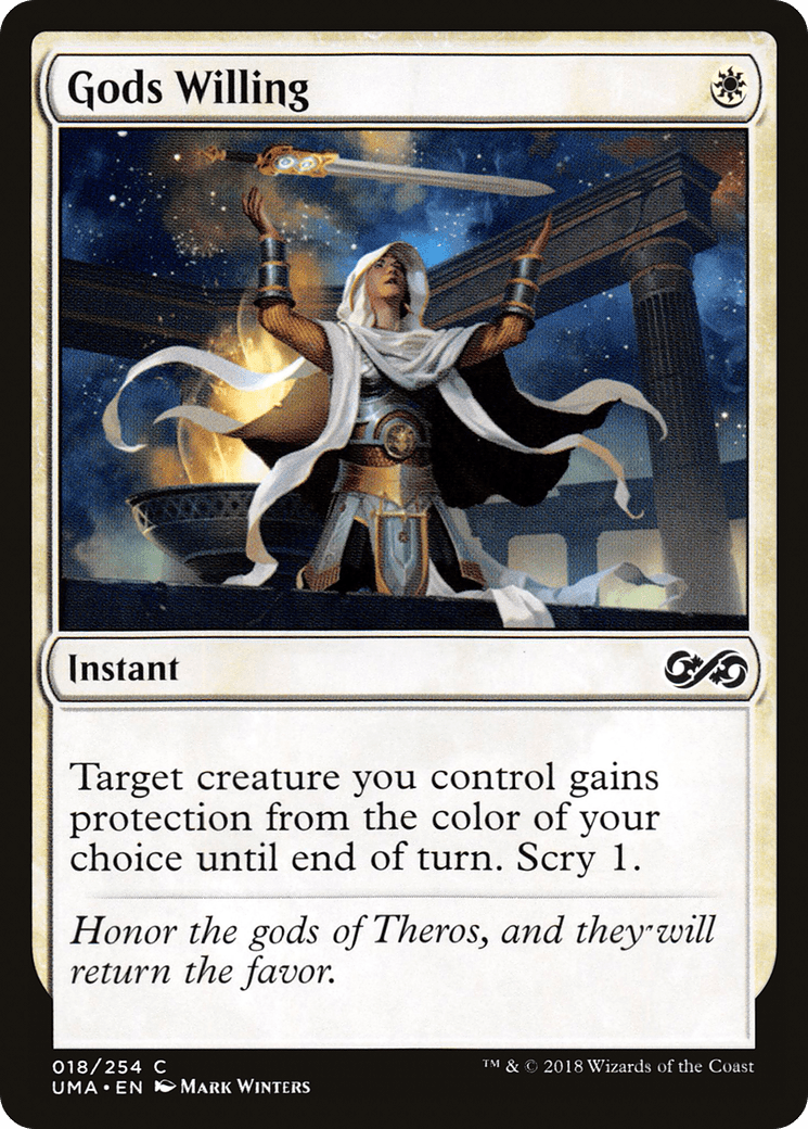 Gods Willing [Ultimate Masters] Foil