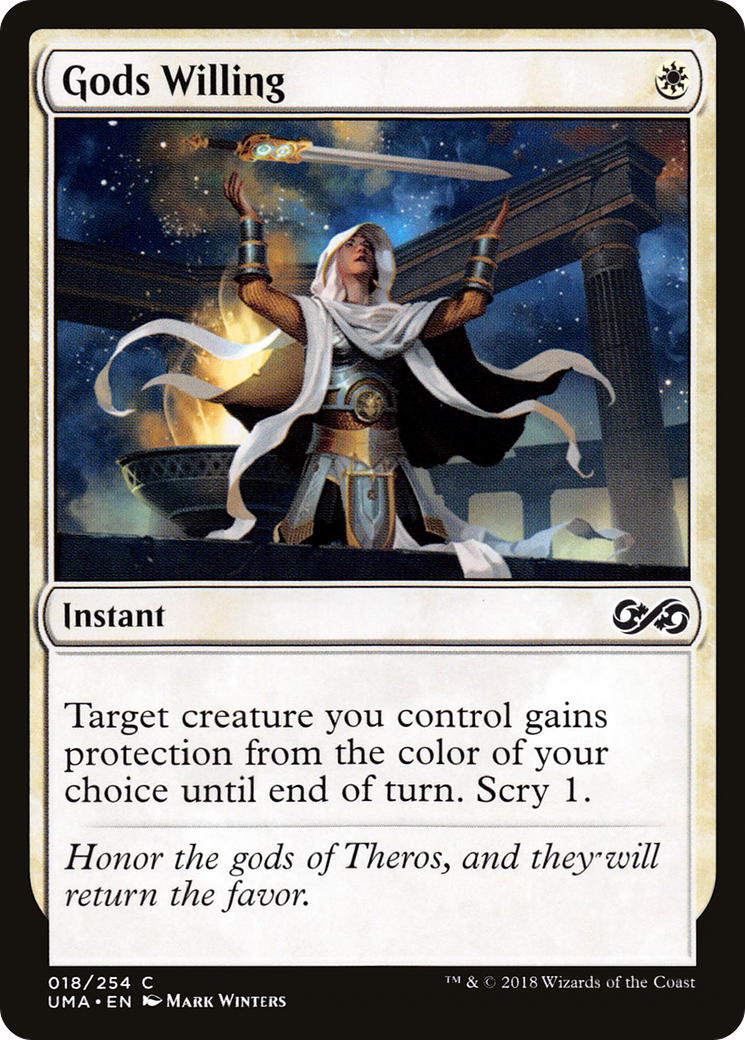 Gods Willing [Ultimate Masters] Foil