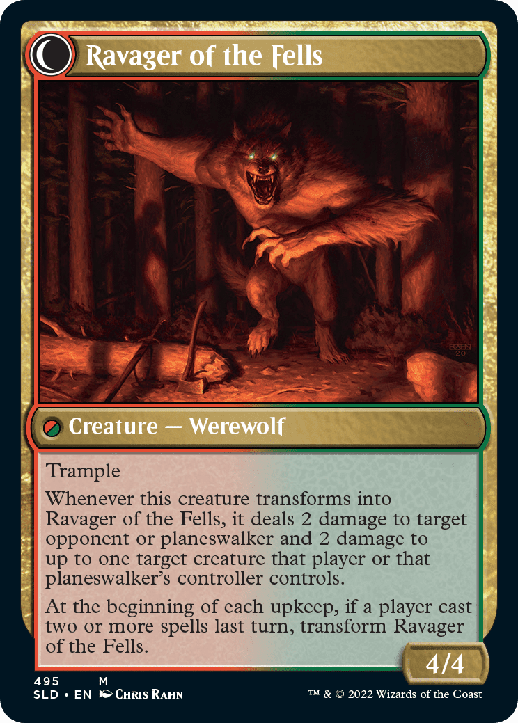 Huntmaster of the Fells // Ravager of the Fells [Secret Lair Drop Series] Foil