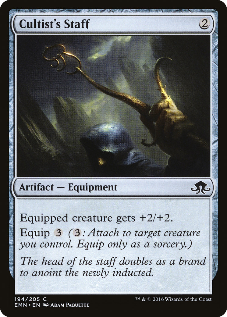 Cultist's Staff [Eldritch Moon] Foil