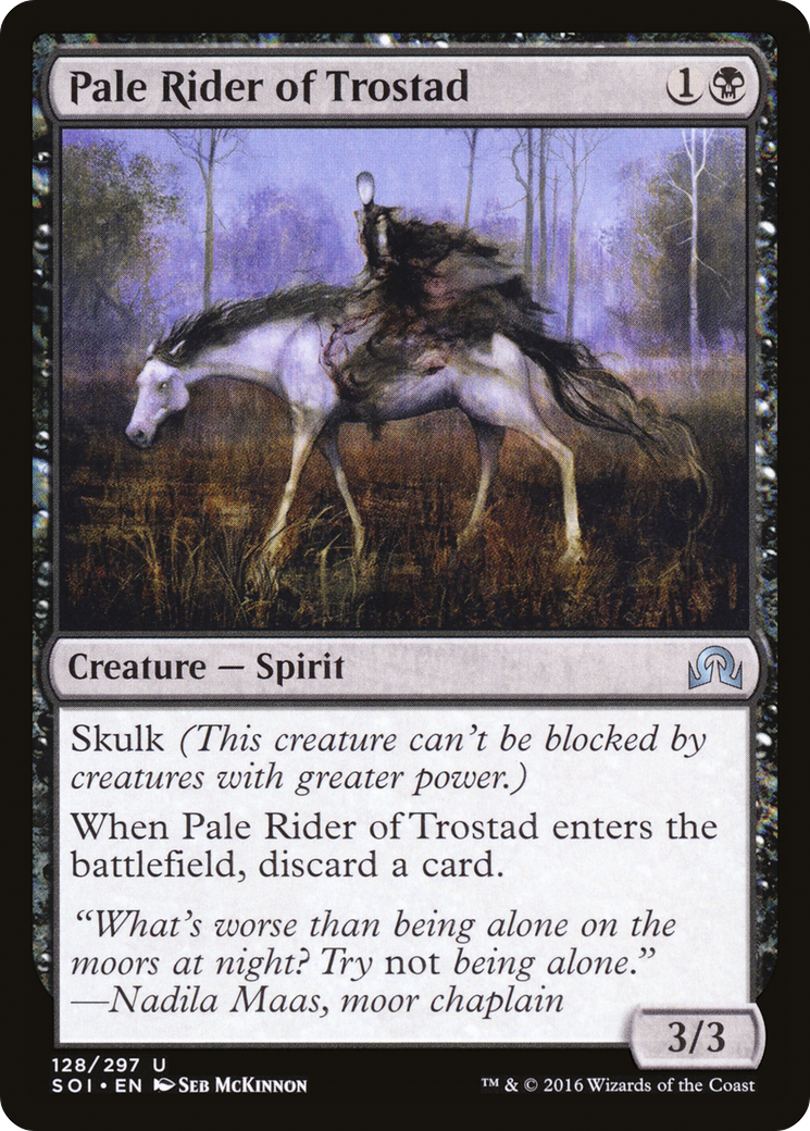 Pale Rider of Trostad [Shadows over Innistrad] Foil