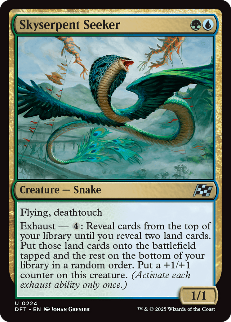 Skyserpent Seeker |  (224) [Aetherdrift]