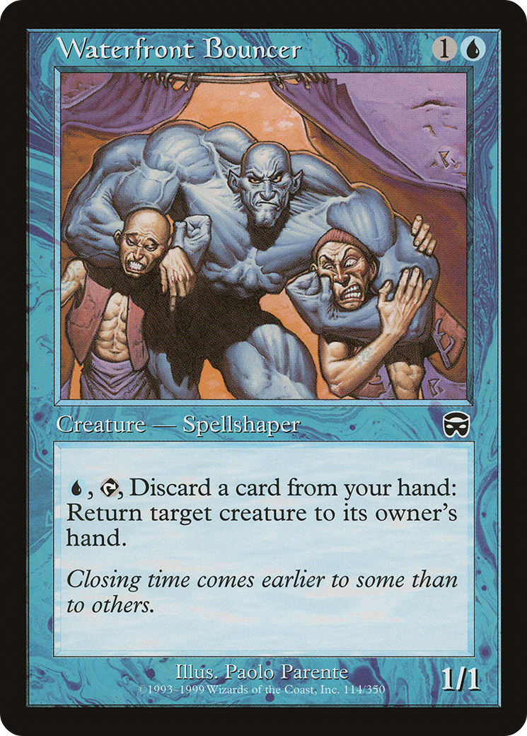 Waterfront Bouncer [Mercadian Masques] Foil