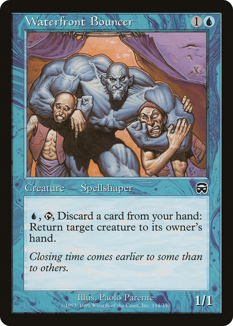 Waterfront Bouncer [Mercadian Masques] Foil