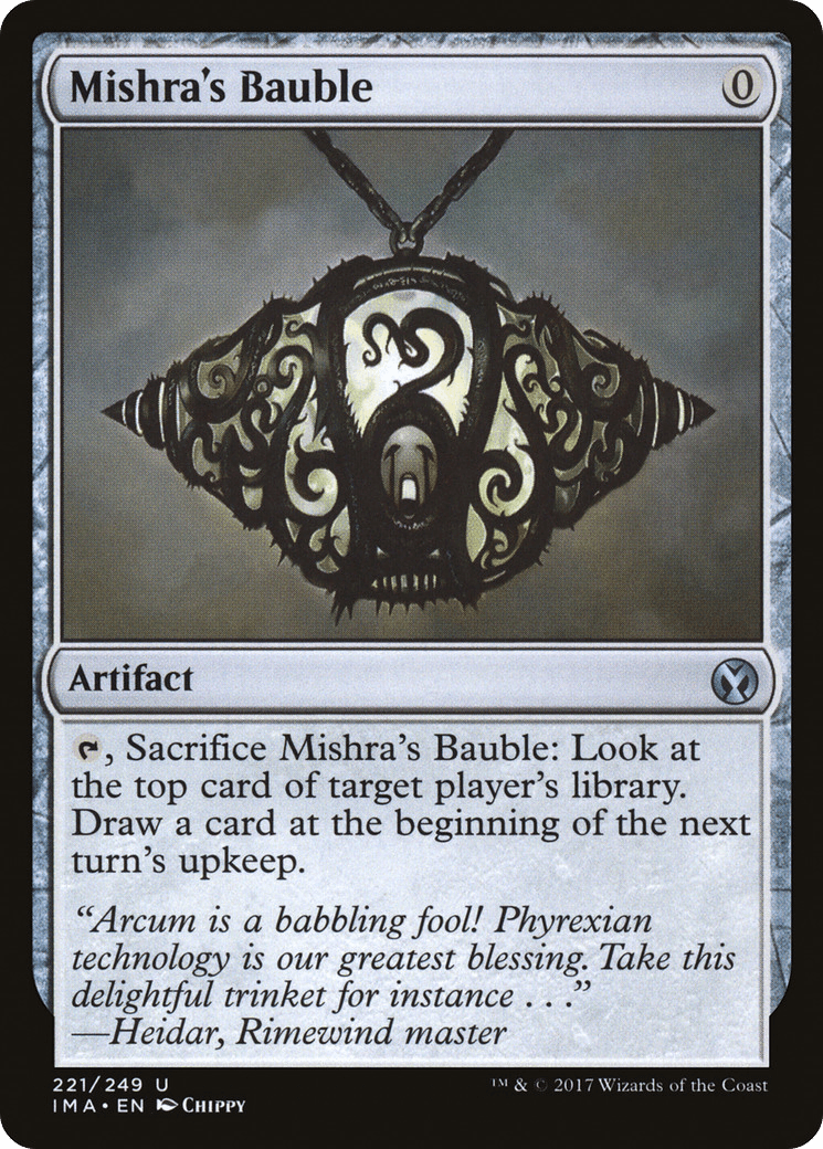 Mishra's Bauble [Iconic Masters] Foil