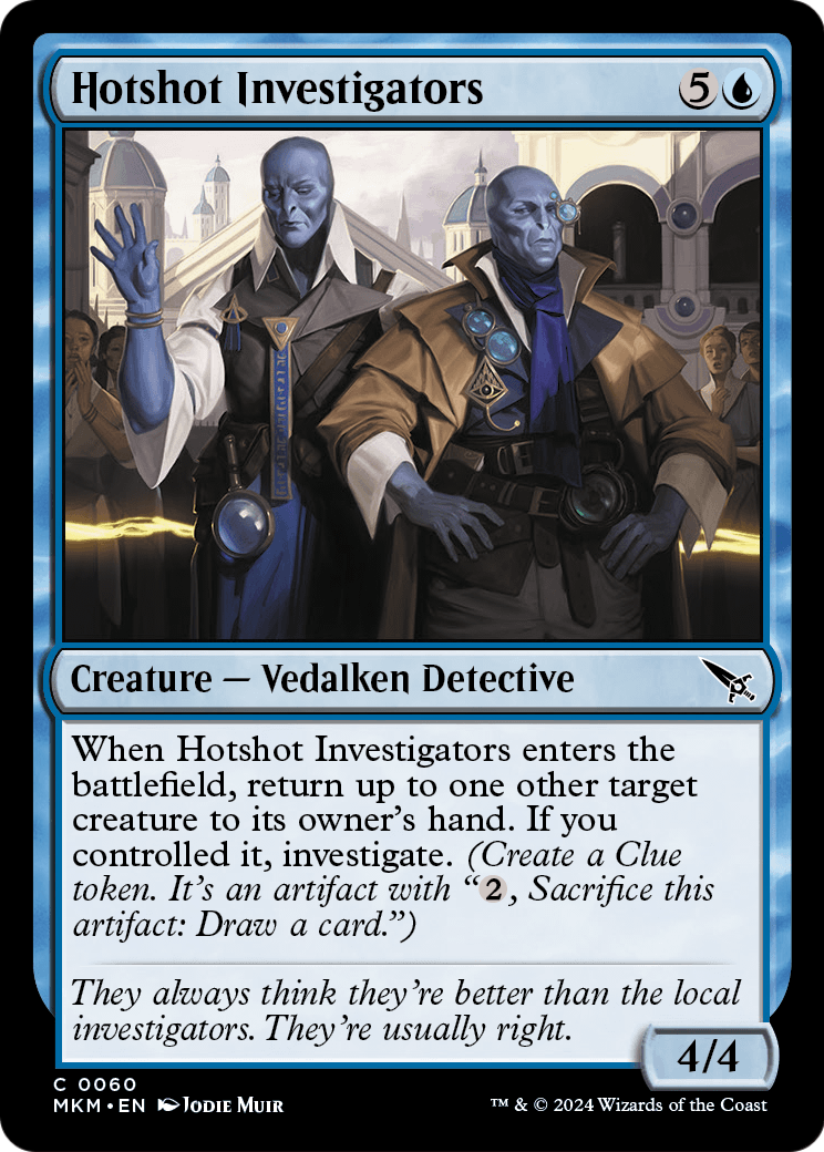 Hotshot Investigators [Murders at Karlov Manor] Foil