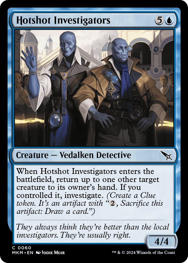 Hotshot Investigators [Murders at Karlov Manor] Foil