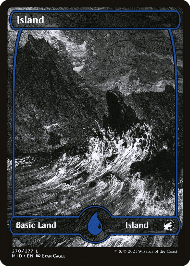 Island (270) [Innistrad: Midnight Hunt] Foil