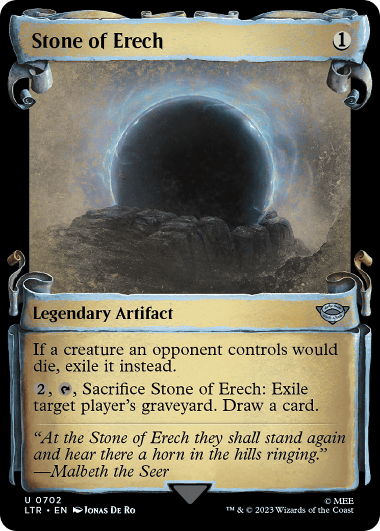 Stone of Erech [The Lord of the Rings: Tales of Middle-Earth Showcase Scrolls] Foil