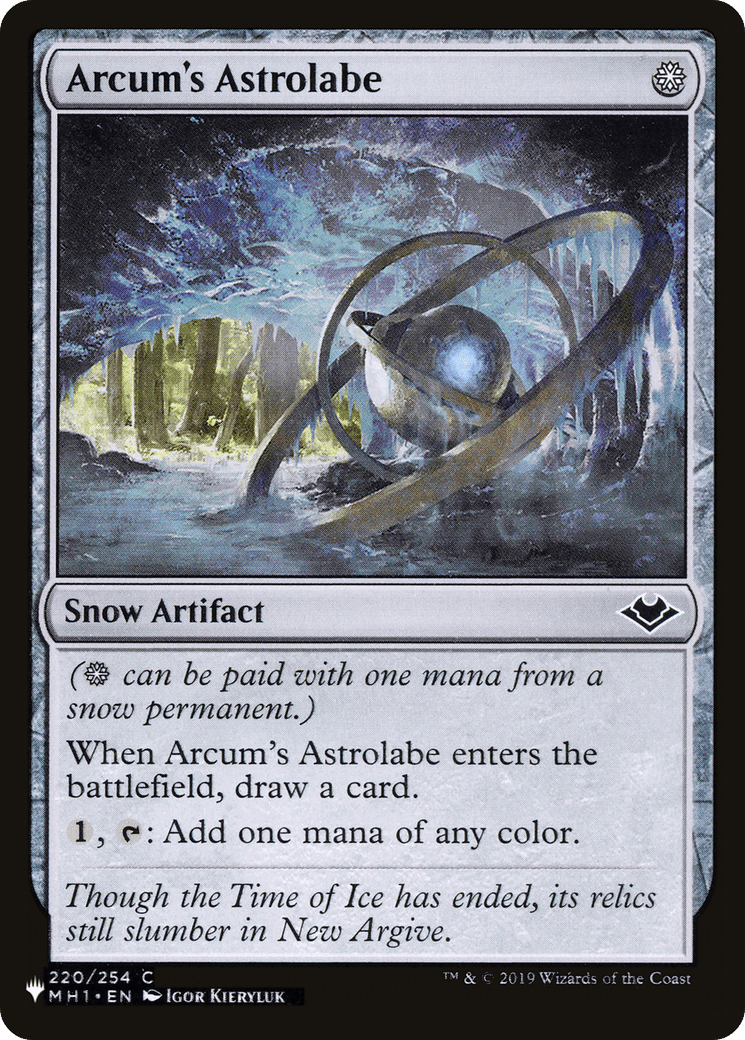 Arcum's Astrolabe |  (MH1-220) [The List]