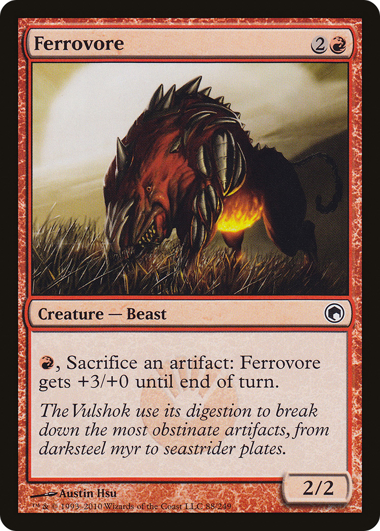 Ferrovore [Scars of Mirrodin] Foil