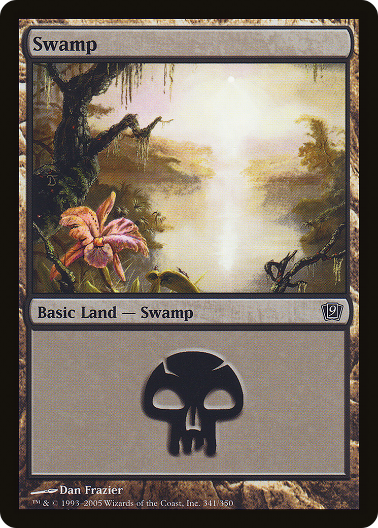 Swamp (341) [Ninth Edition] Foil