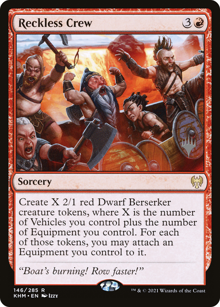 Reckless Crew (Promo Pack) [Kaldheim Promos] Foil