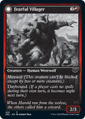 Fearful Villager 424/534 (Innistrad: Double Feature)  - Foil