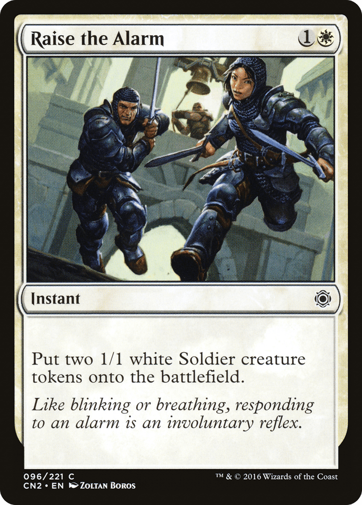 Raise the Alarm [Conspiracy: Take the Crown] Foil