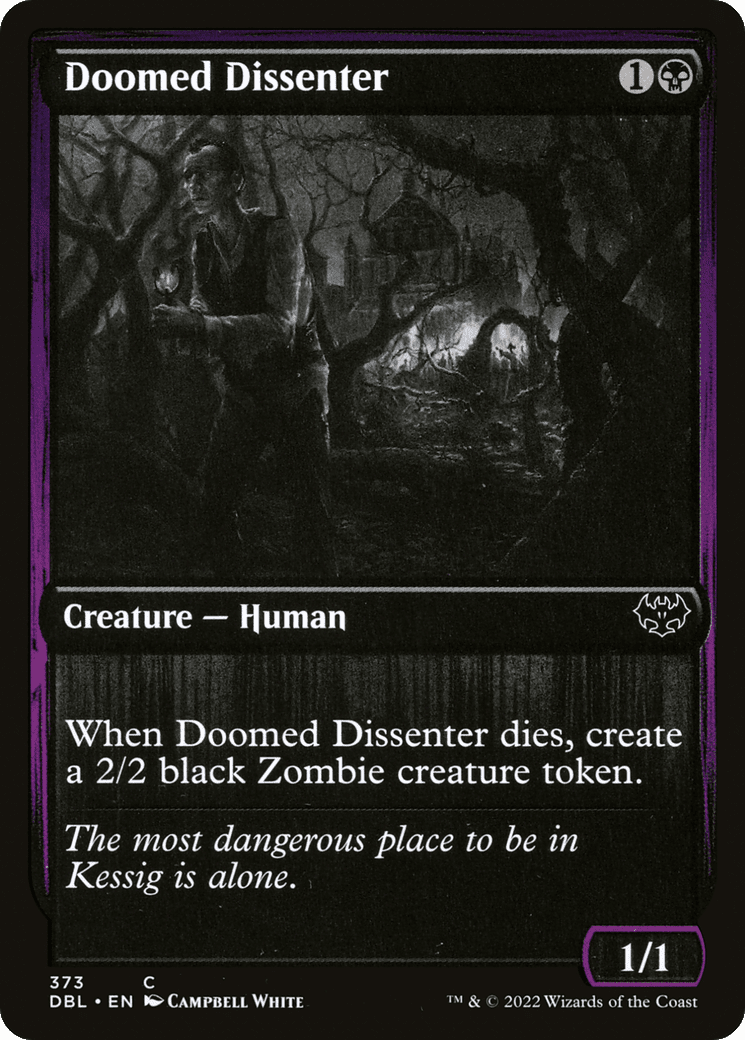 Doomed Dissenter [Innistrad: Double Feature] Foil