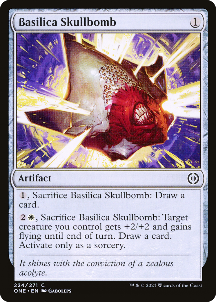 Basilica Skullbomb [Phyrexia: All Will Be One] Foil
