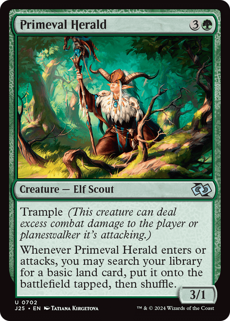 Primeval Herald (J25-702) - Foundations Jumpstart