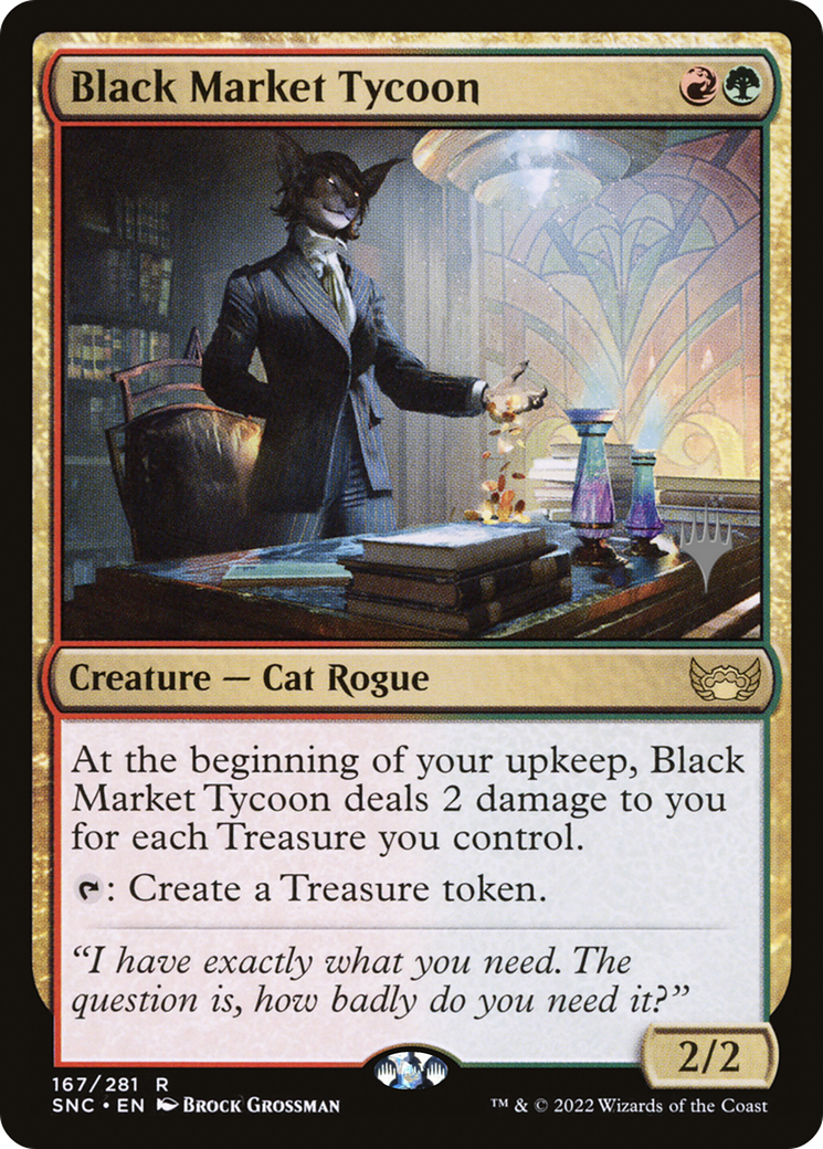 Black Market Tycoon (Promo Pack) [Streets of New Capenna Promos] Foil