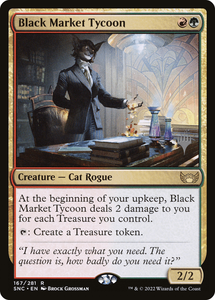 Black Market Tycoon (Promo Pack) [Streets of New Capenna Promos] Foil