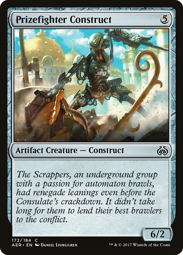 Prizefighter Construct [Aether Revolt] Foil