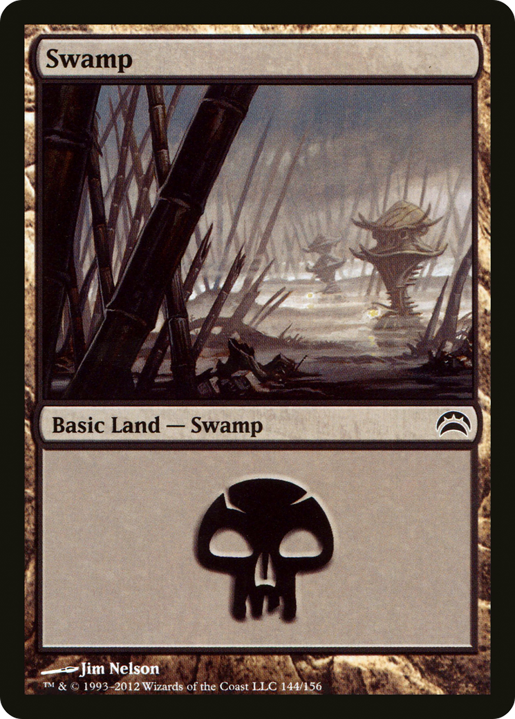 Swamp (144) [Planechase 2012]  Foil