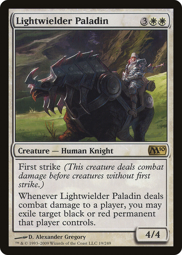 Lightwielder Paladin [Magic 2010] Foil