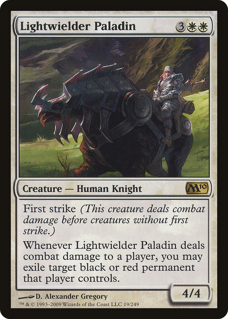 Lightwielder Paladin [Magic 2010] Foil