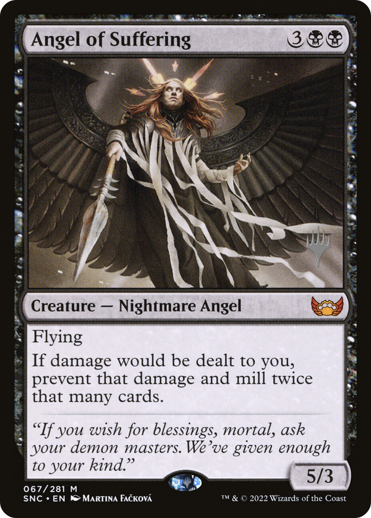 Angel of Suffering (Promo Pack) [Streets of New Capenna Promos] Foil