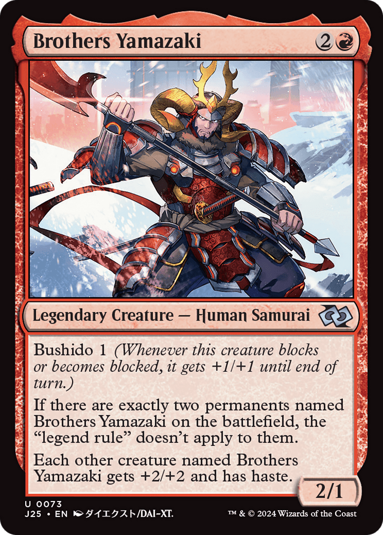 Brothers Yamazaki (J25-073) - Foundations Jumpstart