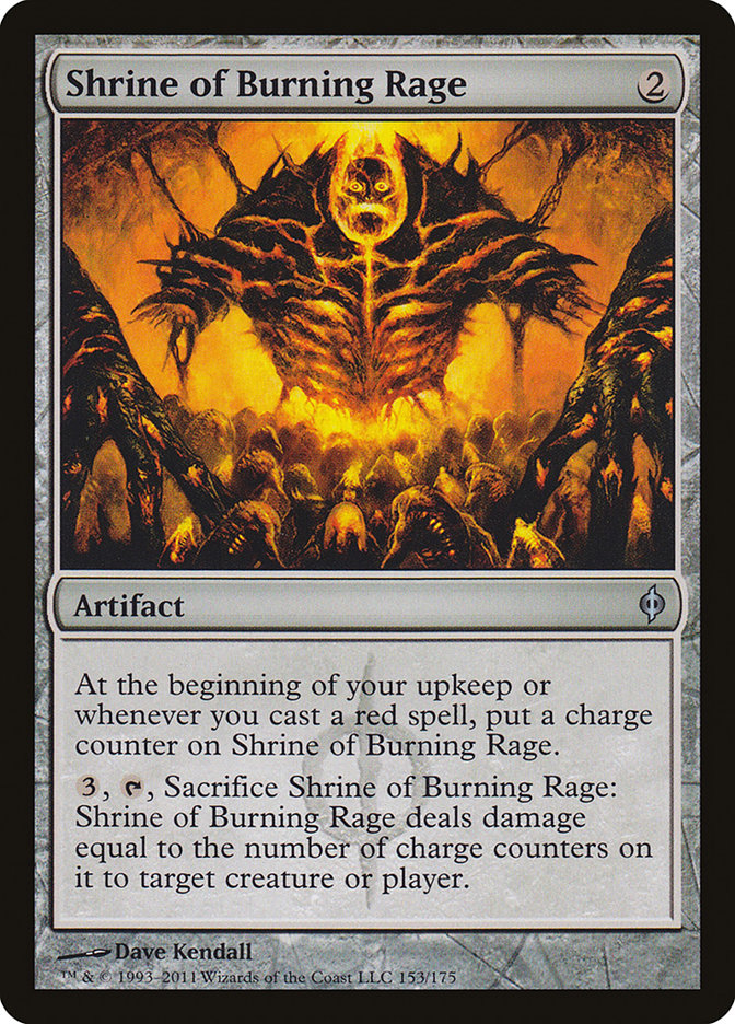 Shrine of Burning Rage 153/175 (New Phyrexia) 