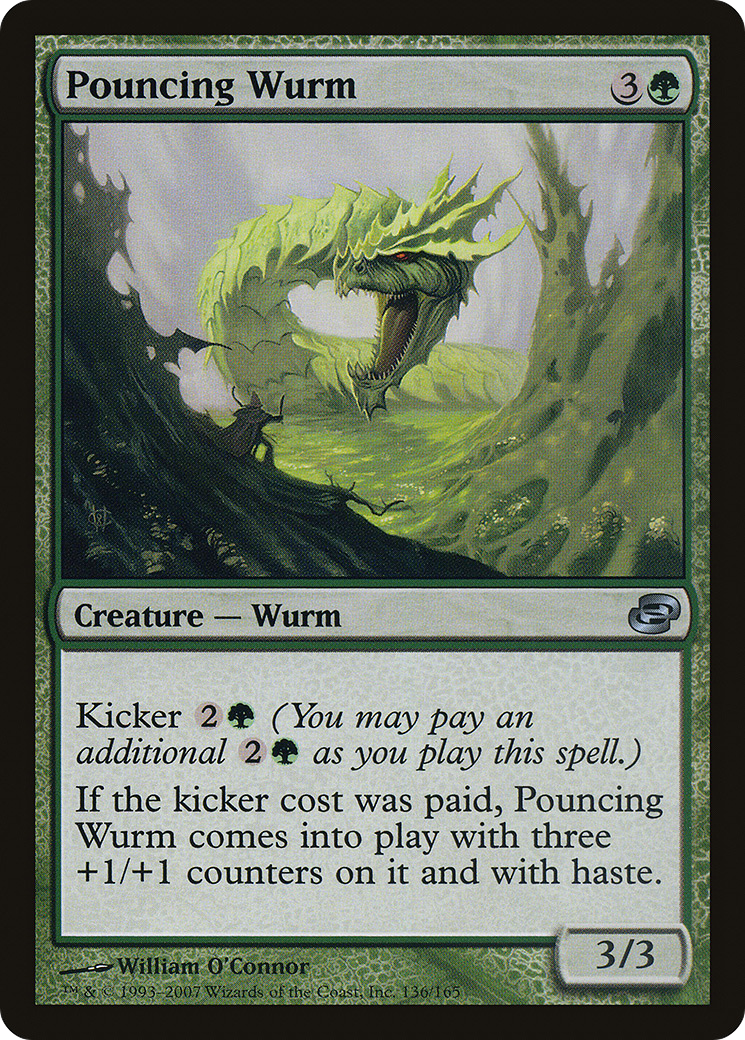 Pouncing Wurm [Planar Chaos] Foil