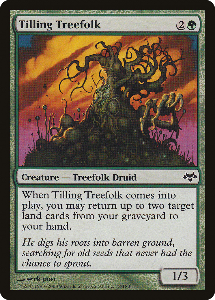 Tilling Treefolk [Eventide] Foil