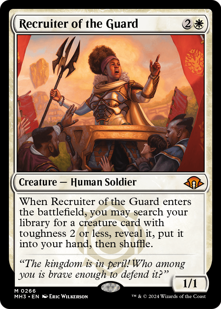 Recruiter of the Guard [Modern Horizons 3] Foil