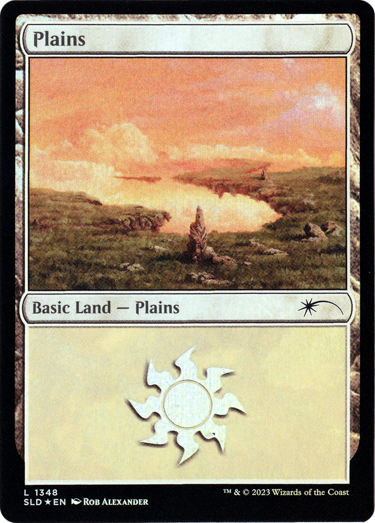 Plains (1348) [Secret Lair Drop Series] Foil
