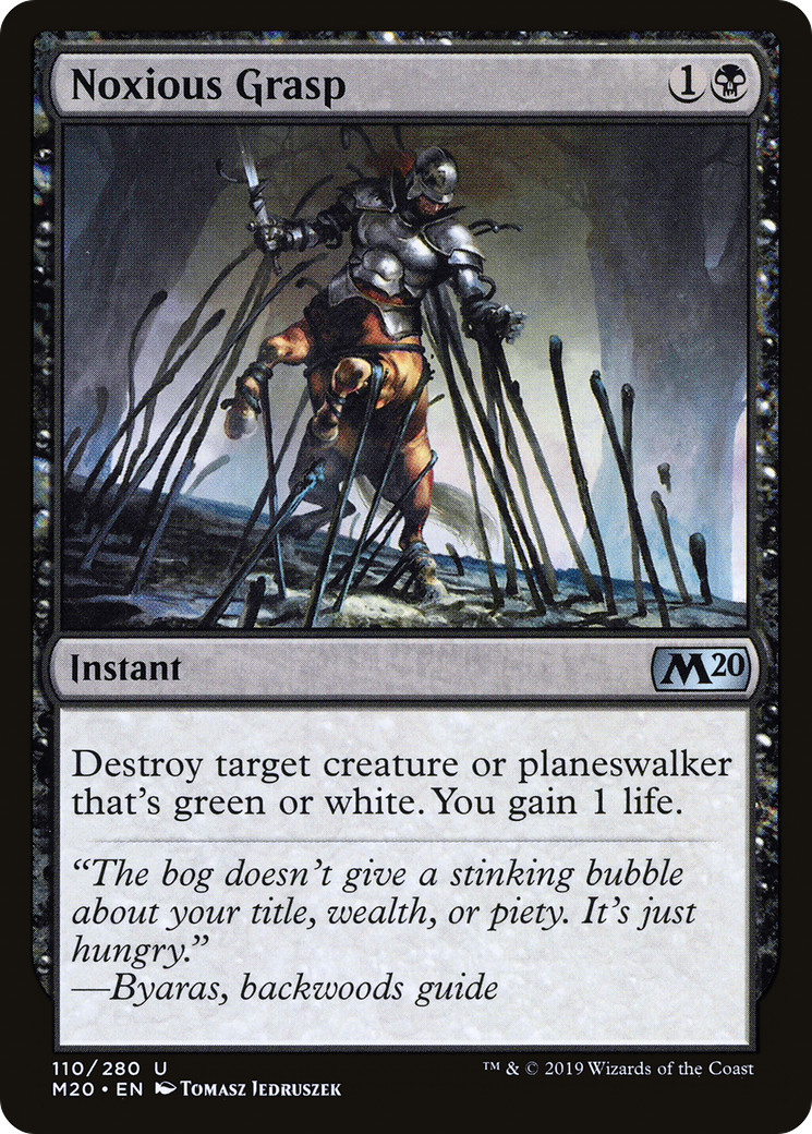 Noxious Grasp [Core Set 2020] Foil