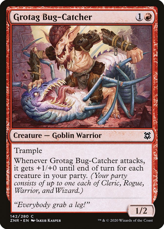 Grotag Bug-Catcher 142/280 (Zendikar Rising) 