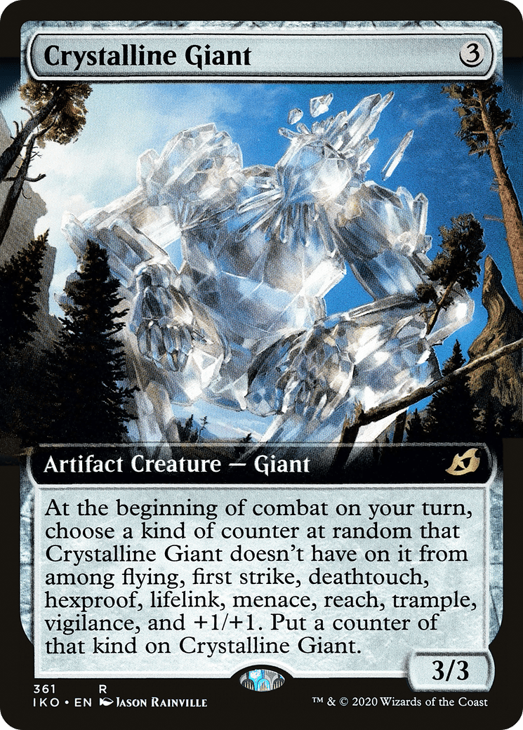 Crystalline Giant (Extended Art) [Ikoria: Lair of Behemoths] Foil