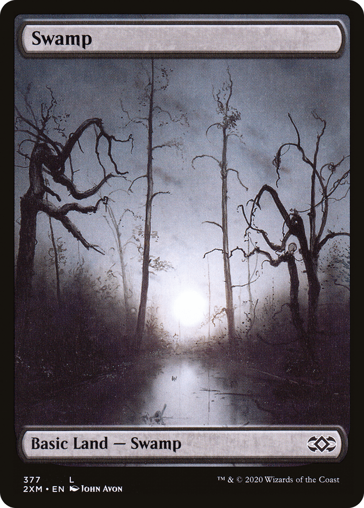 Swamp (377) [Double Masters] Foil