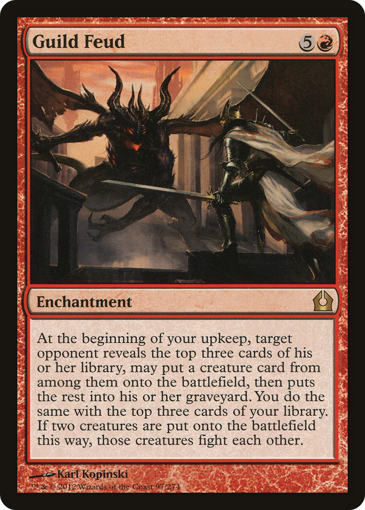 Guild Feud [Return to Ravnica] Foil