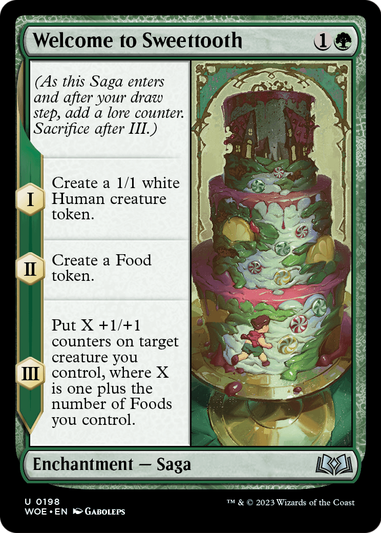 Welcome to Sweettooth [Wilds of Eldraine] Foil