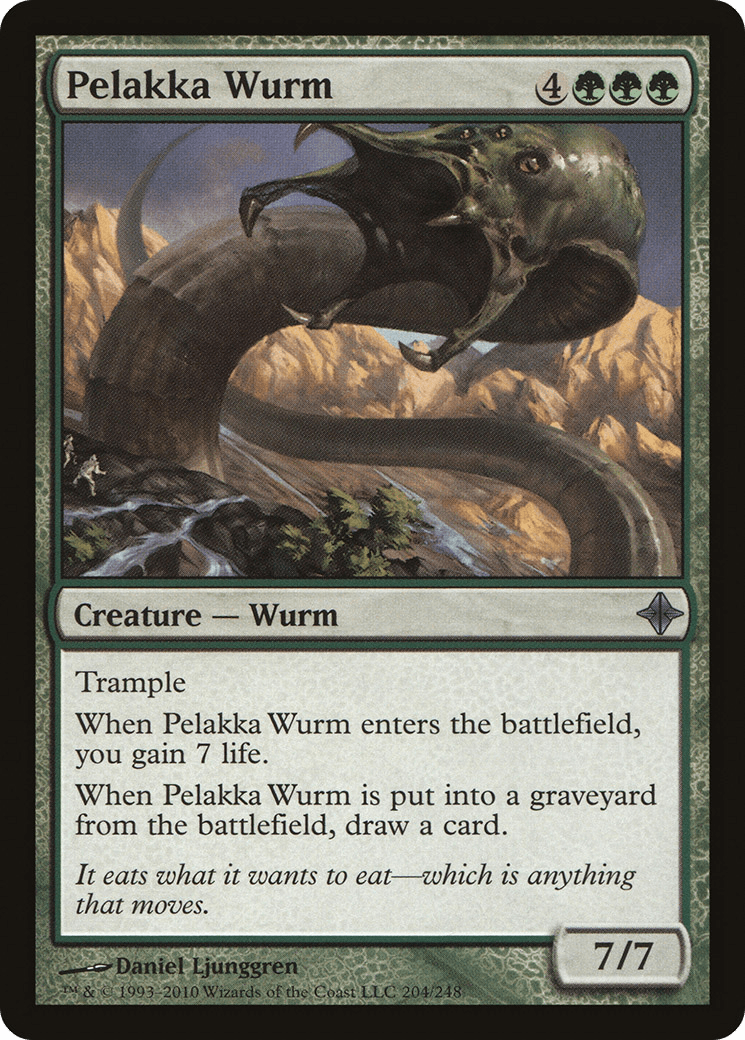 Pelakka Wurm [Rise of the Eldrazi] Foil